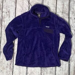 Patagonia Purple Fleece Pullover